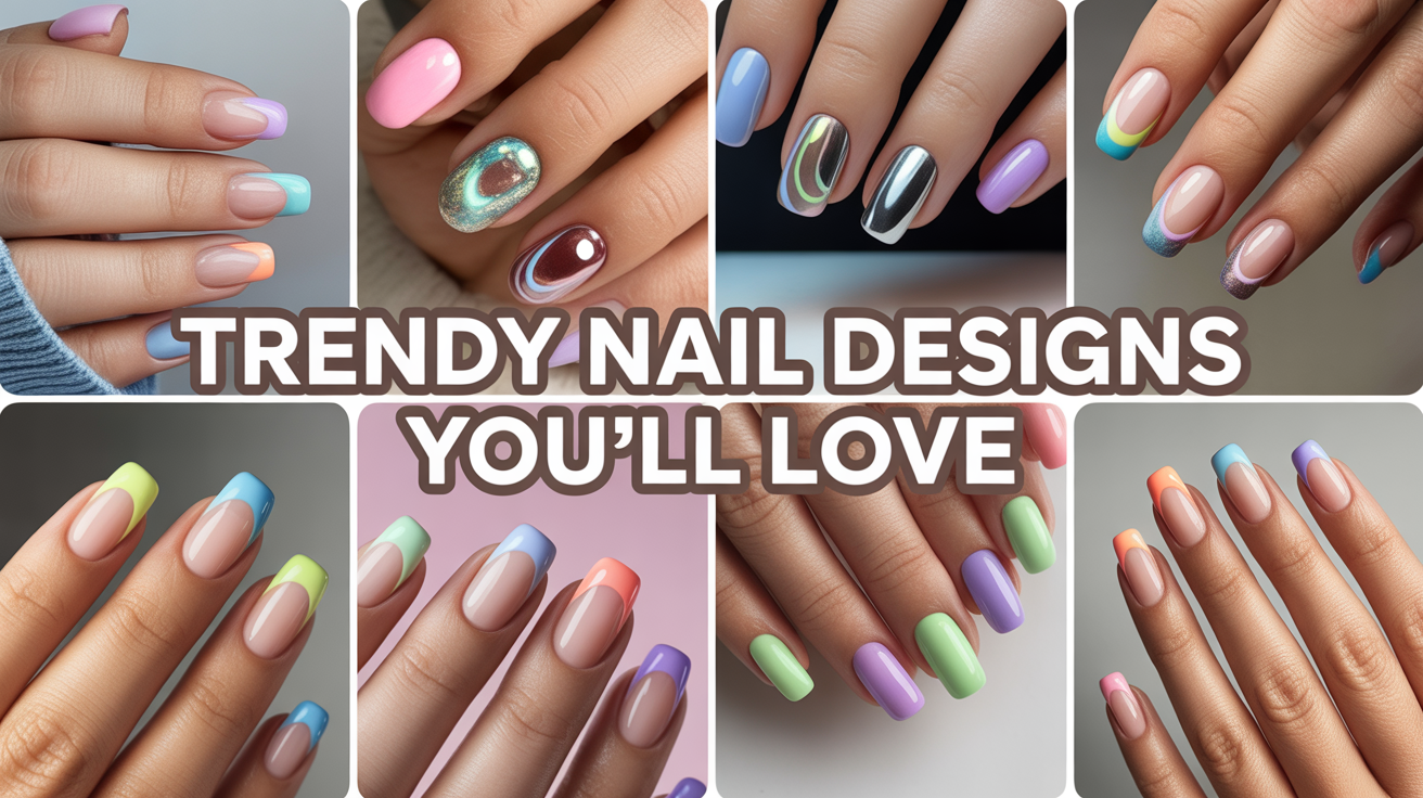 Trendy Nail Designs You’ll Love’