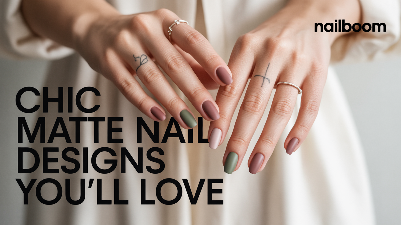 Chic Matte Nail Designs