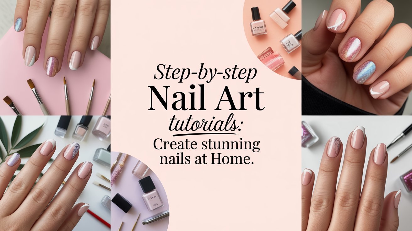 ‘Step-by-Step Nail Art Tutorials Create Stunning Nails at Home’
