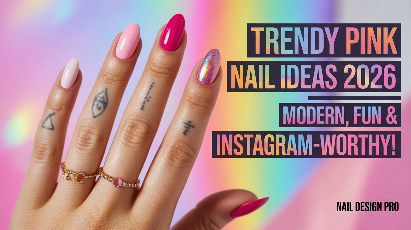 Trendy Pink Nail Ideas