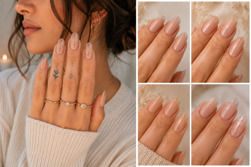 Easy nude nail tutorial for beginners