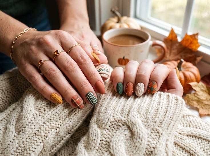 10 COZY FALL NAIL DESIGNS